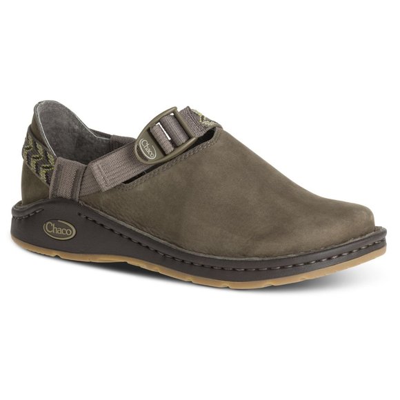 Chaco Shoes - Chacos  Pedshed Clog Shoes green leather 6.5